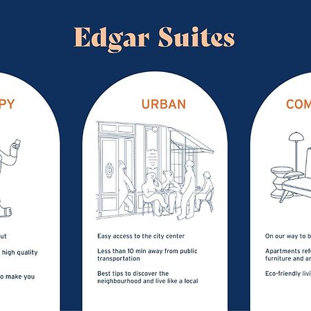 Edgar Suites - Bordeaux Meriadeck Exterior foto